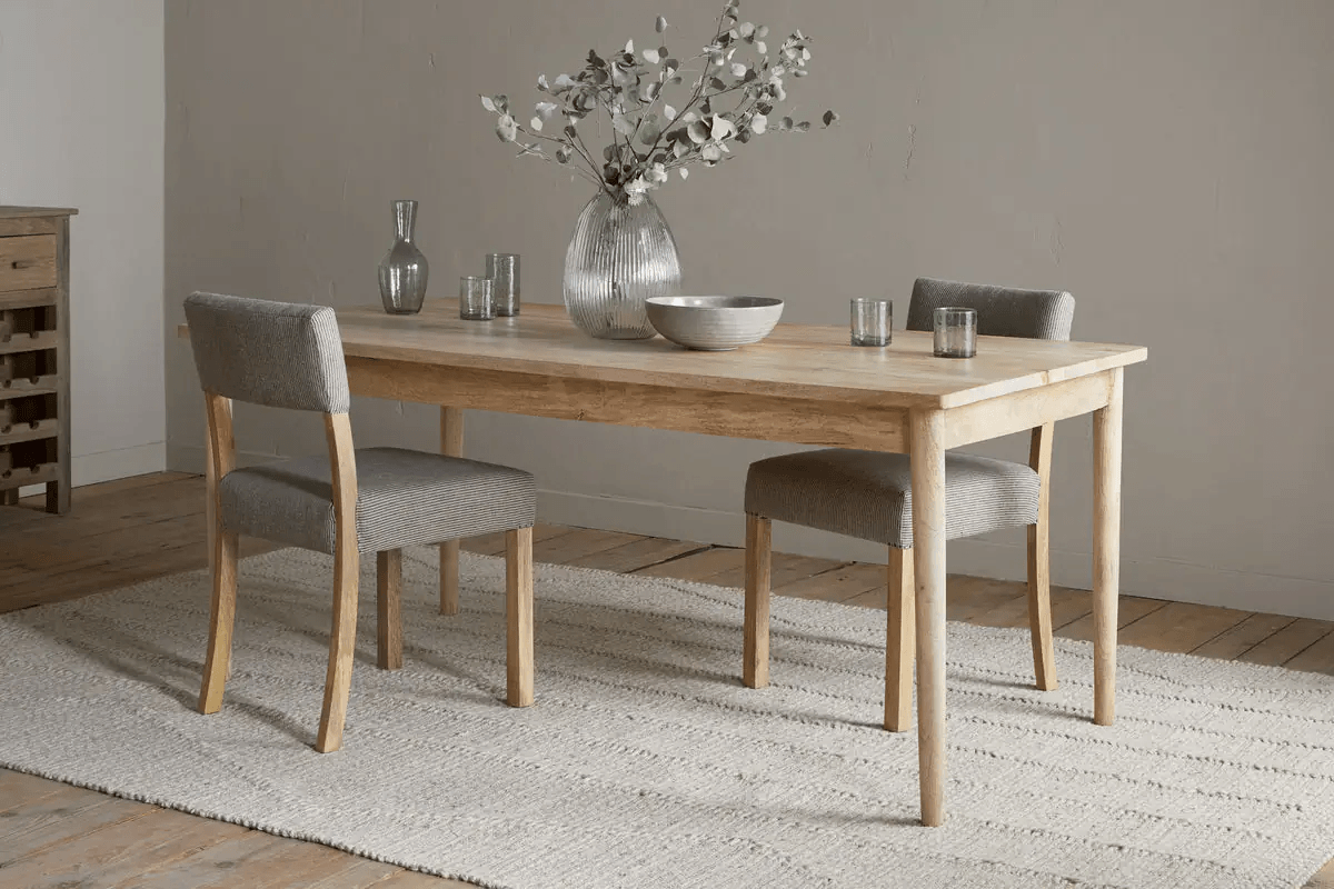 Nkuku - Anbu Mango Dining Table - Natural - Small