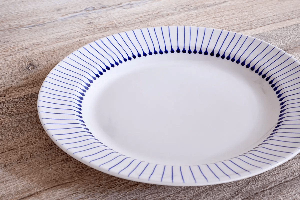 Nkuku - Iba Dinner Plate - Indigo