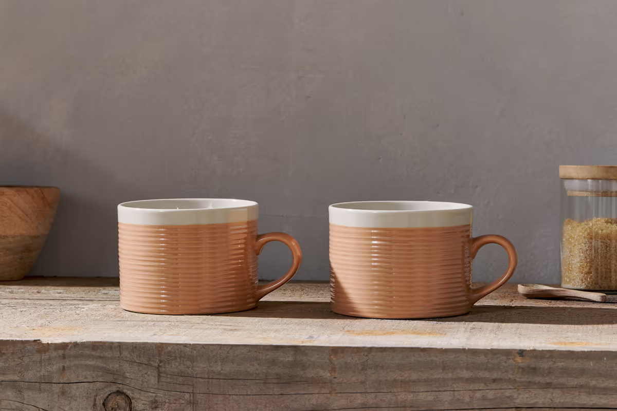 Nkuku - Kai Mugs - Terracotta (Set of 2)