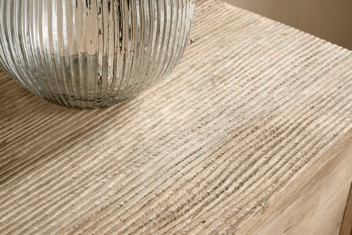 Nkuku - Vivan Grooved Chest of Drawers - Natural