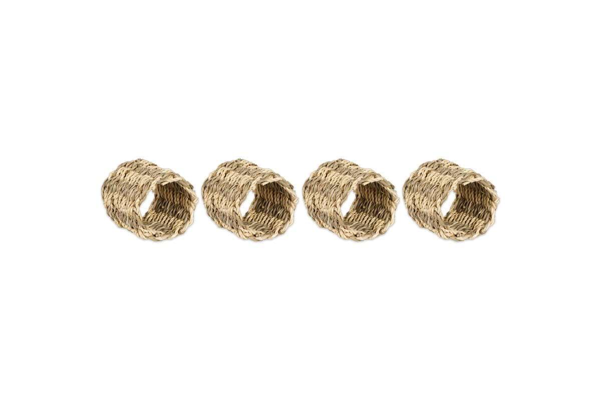 Nkuku - Aarushu Napkin Rings - Natural (Set of 4)