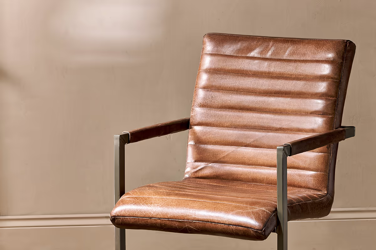 Nkuku - Wamma Leather Desk Chair