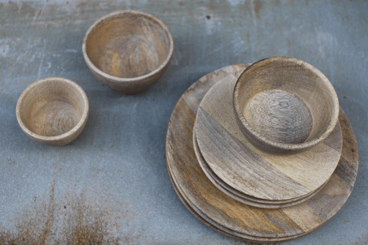Nkuku - Artisan Plates - Side Plate 2cm x 20cm (dia)