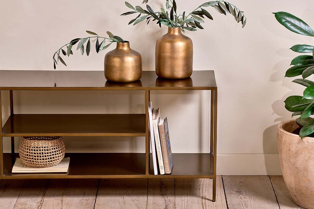 Nkuku - Mahi Media Standing Shelf