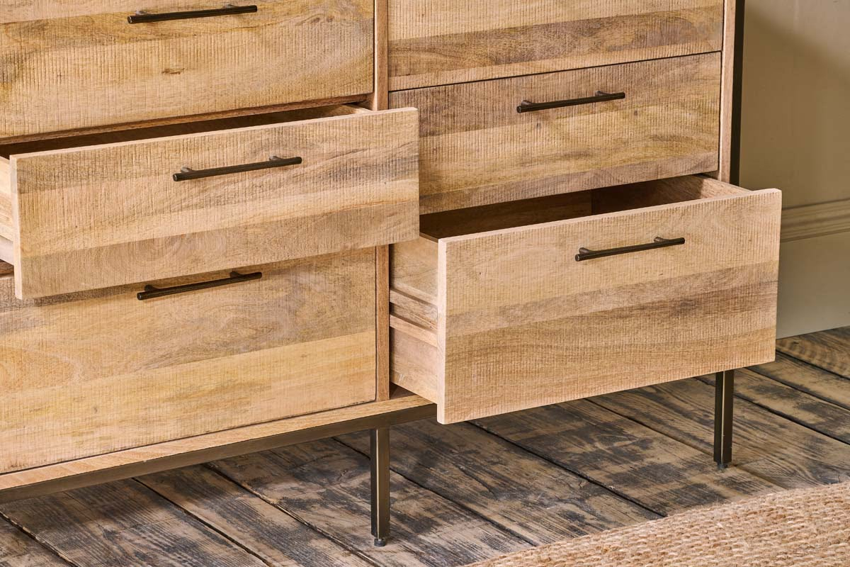 Nkuku - Dasai Mango Wood Chest of Drawers
