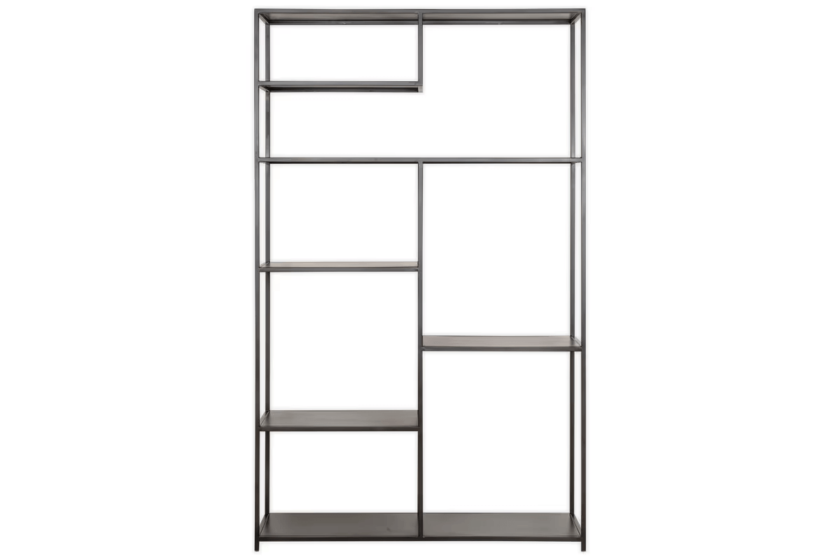 Nkuku - Tanvi Display Shelf - Black - Wide