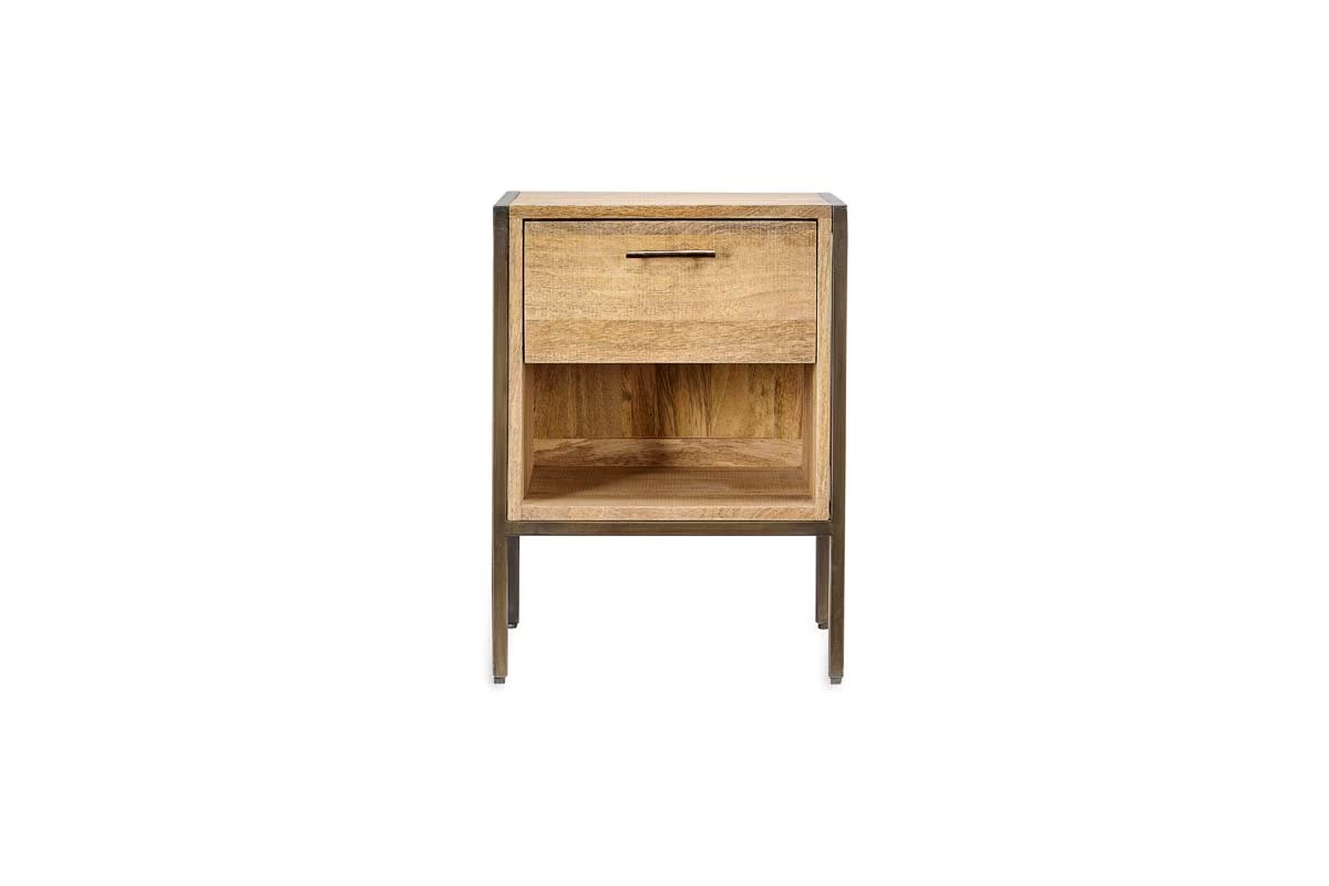 Nkuku - Dasai Mango Wood Bedside Table