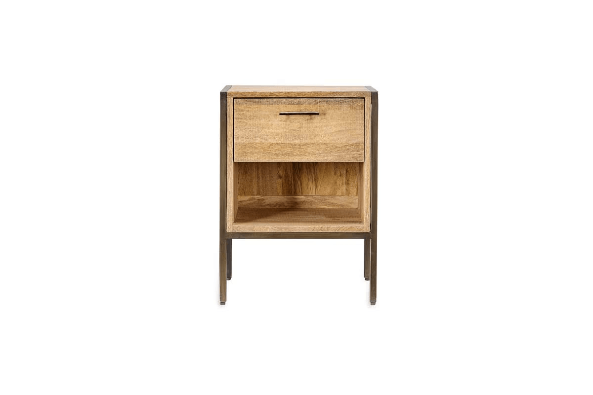 Nkuku - Dasai Mango Wood Bedside Table