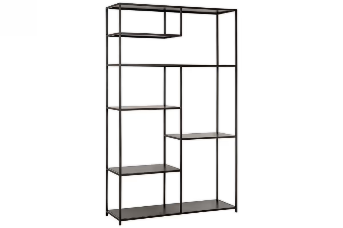 Nkuku - Tanvi Display Shelf - Black - Wide