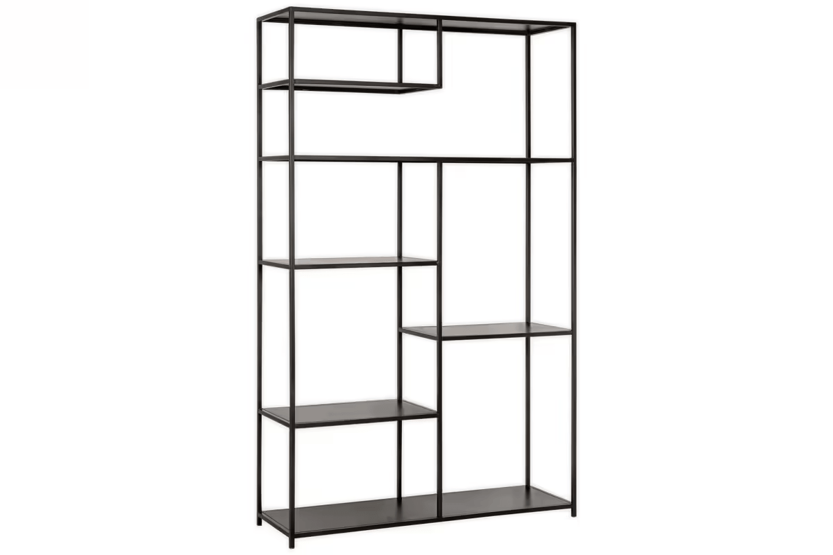 Nkuku - Tanvi Display Shelf - Black - Wide