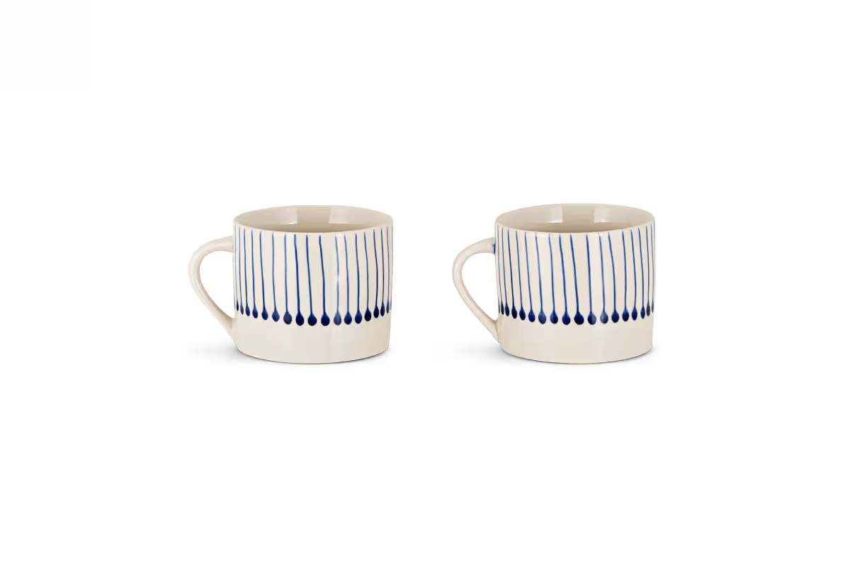 Nkuku - Iba Mug - Indigo - Small (Set of 2)
