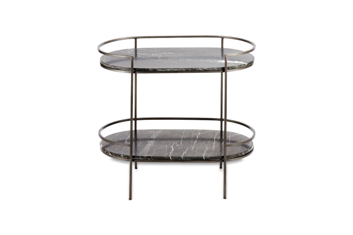 Nkuku - Karoko Marble Drinks Table
