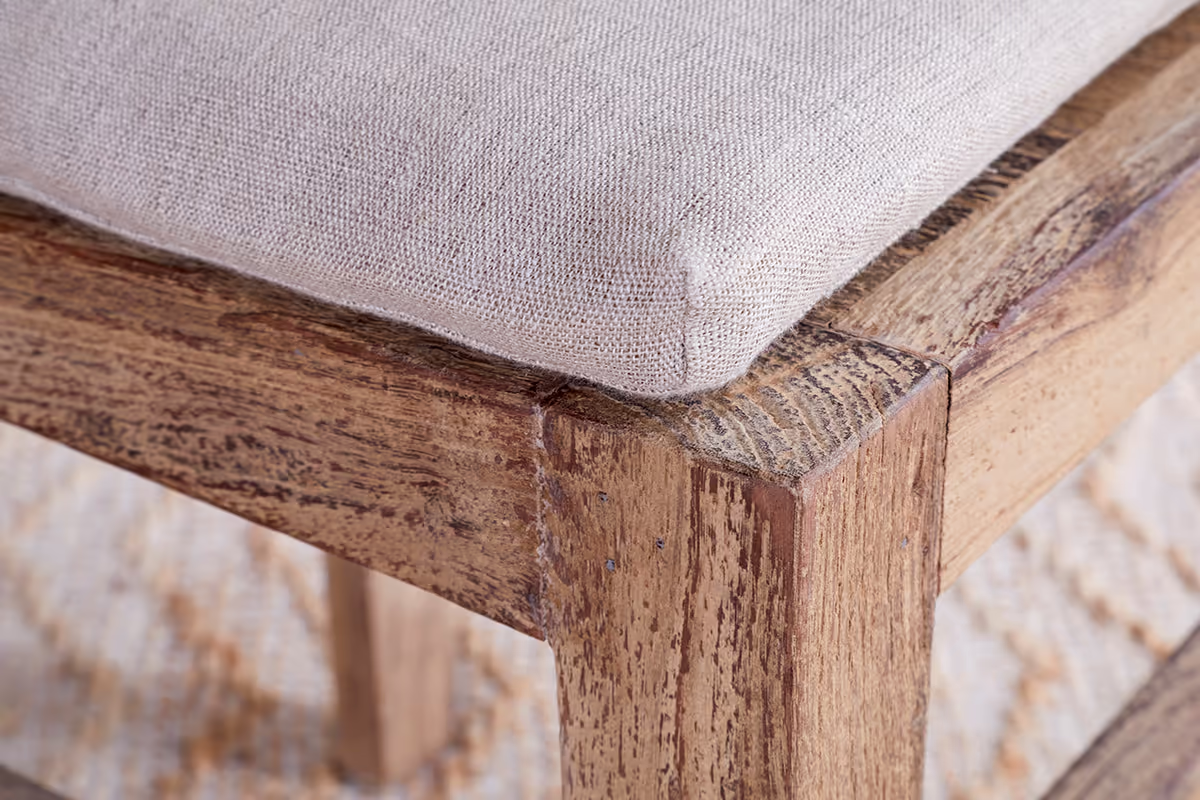Nkuku - Fioni Reclaimed Wood Dining Chair - Natural