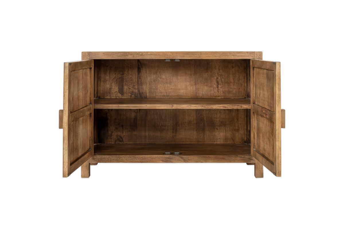 Nkuku - Yasha Reeded Mango Wood Sideboard
