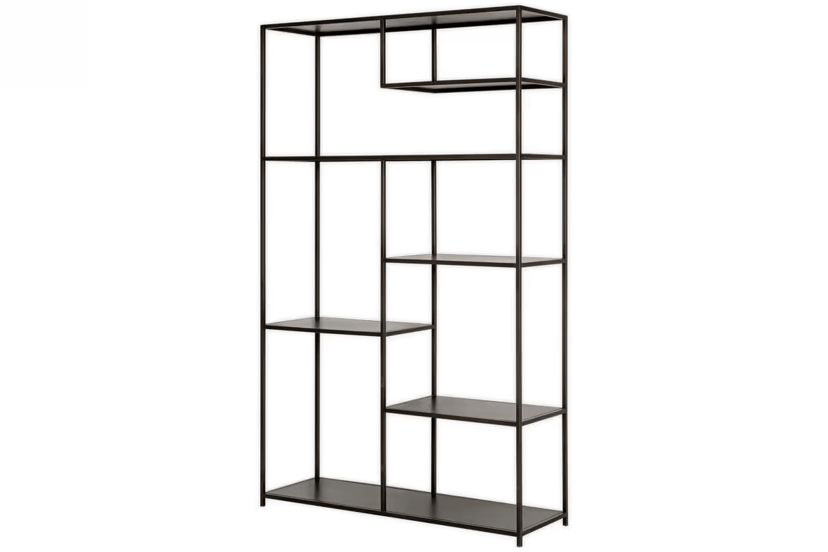 Nkuku - Tanvi Display Shelf - Black - Wide