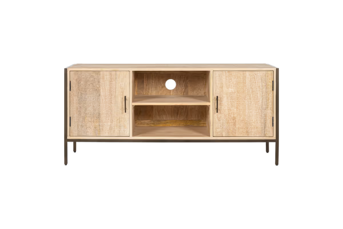 Nkuku - Dasai Mango Wood Media Unit