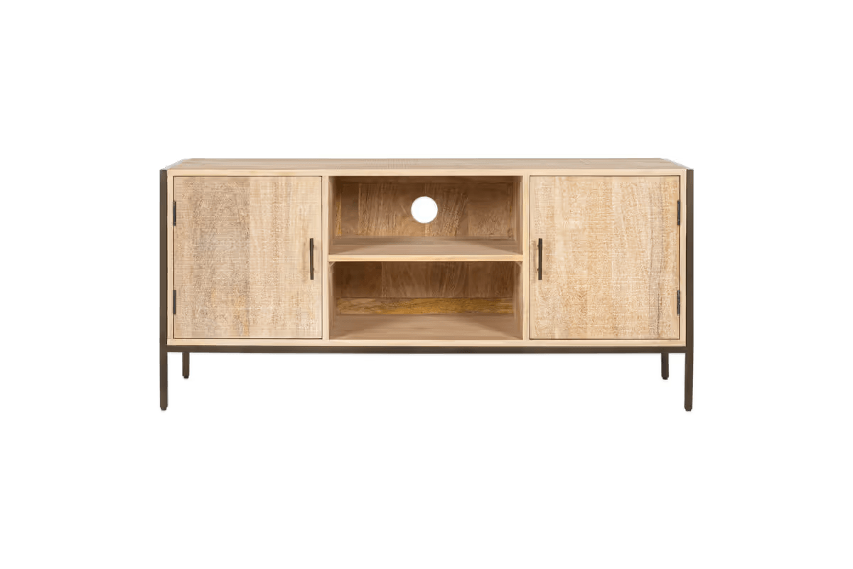 Nkuku - Dasai Mango Wood Media Unit