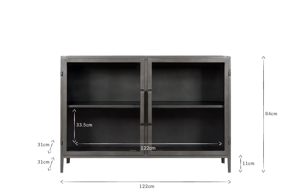 Nkuku - Takua Iron Sideboard