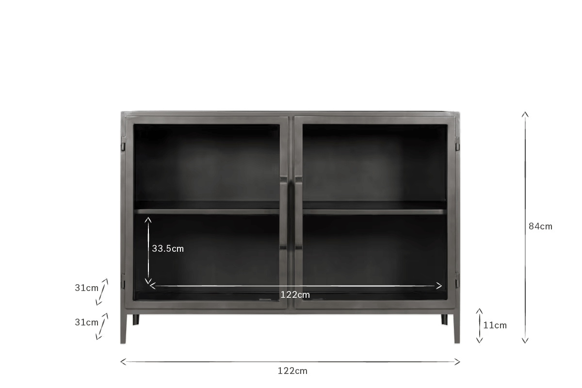 Nkuku - Takua Iron Sideboard