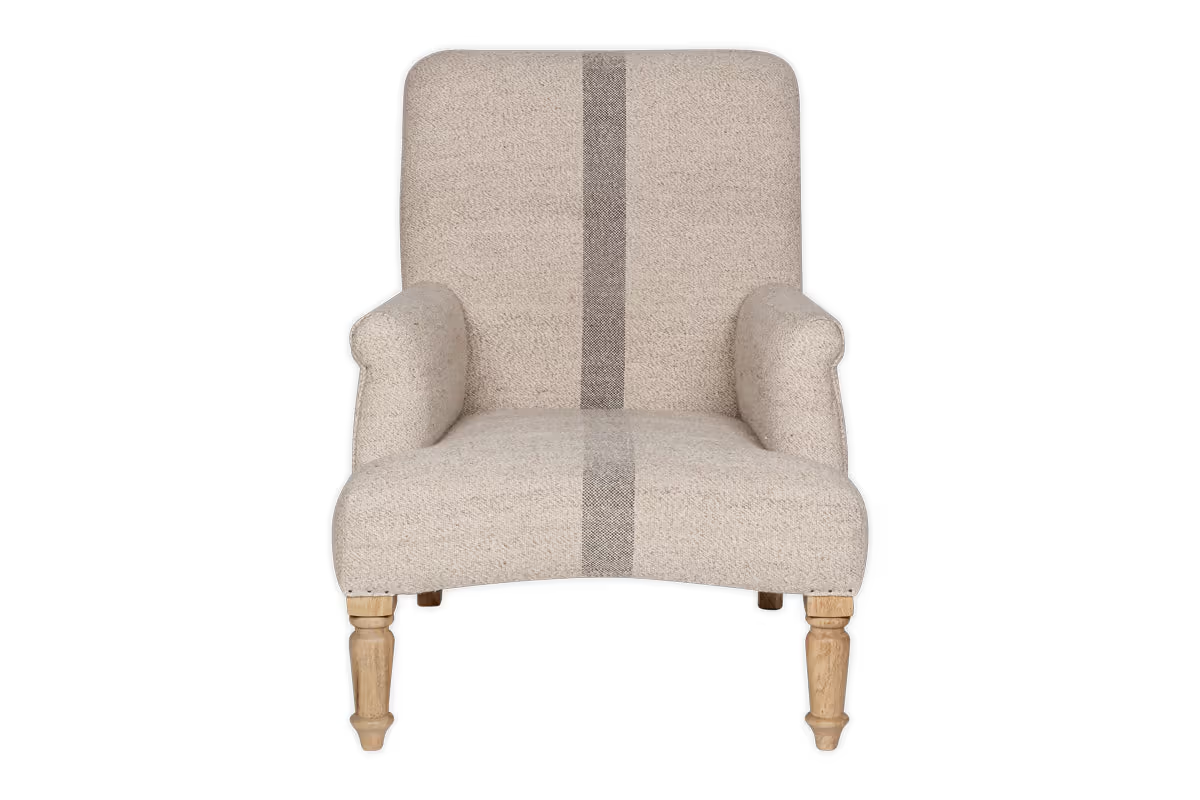 Nkuku - Kallu Wool & Cotton Occasional Chair - Natural