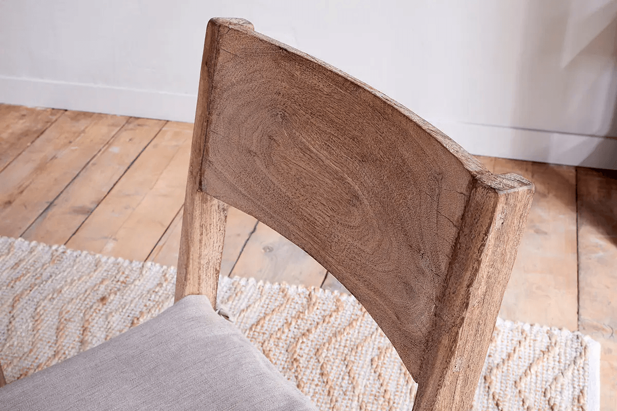 Nkuku - Fioni Reclaimed Wood Dining Chair - Natural