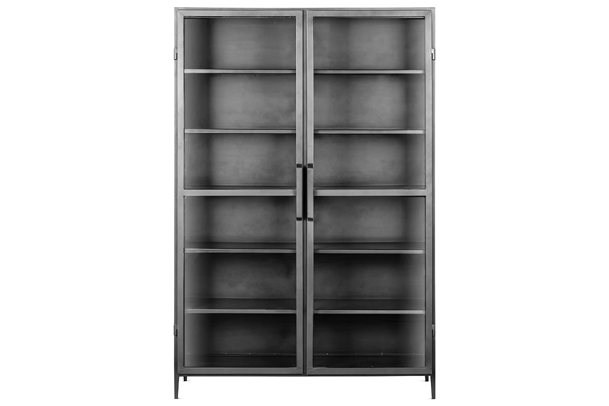 Nkuku - Takua Iron Cabinet - Wide