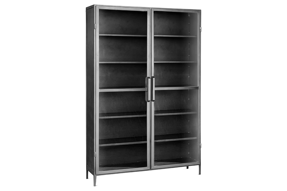 Nkuku - Takua Iron Cabinet - Wide