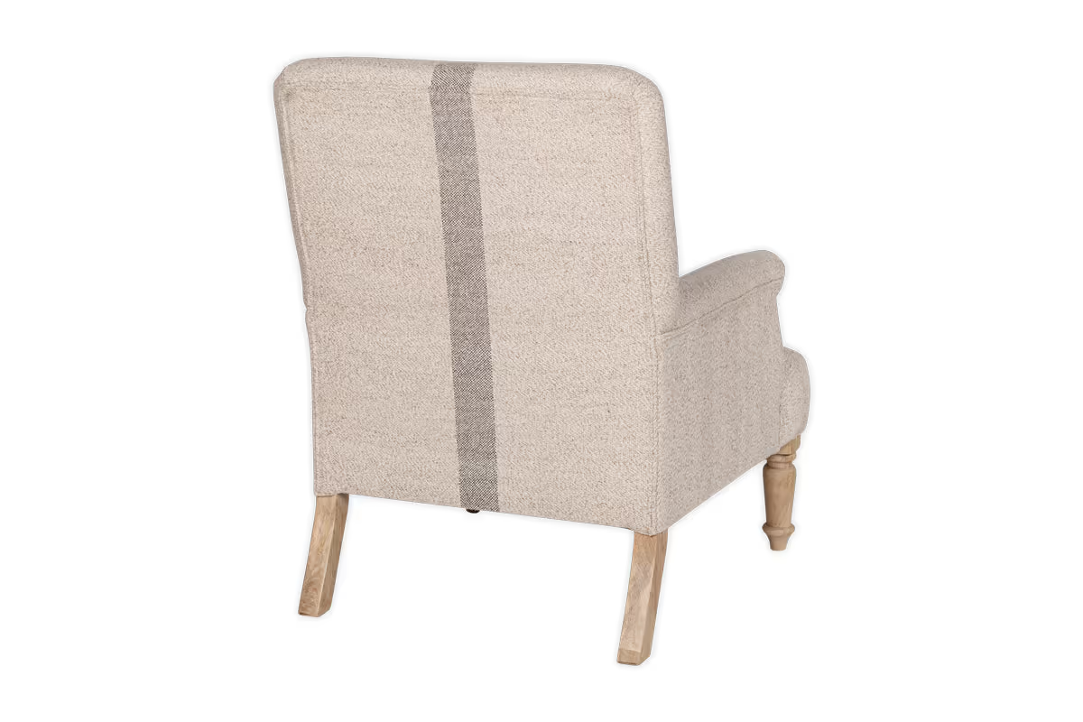 Nkuku - Kallu Wool & Cotton Occasional Chair - Natural