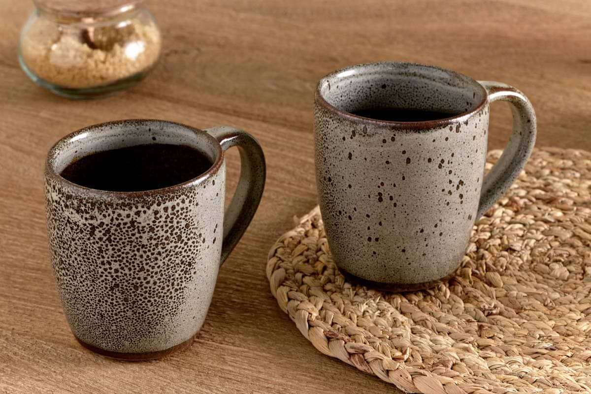 Nkuku - Cam Large Mug - Mocha (Set of 2)