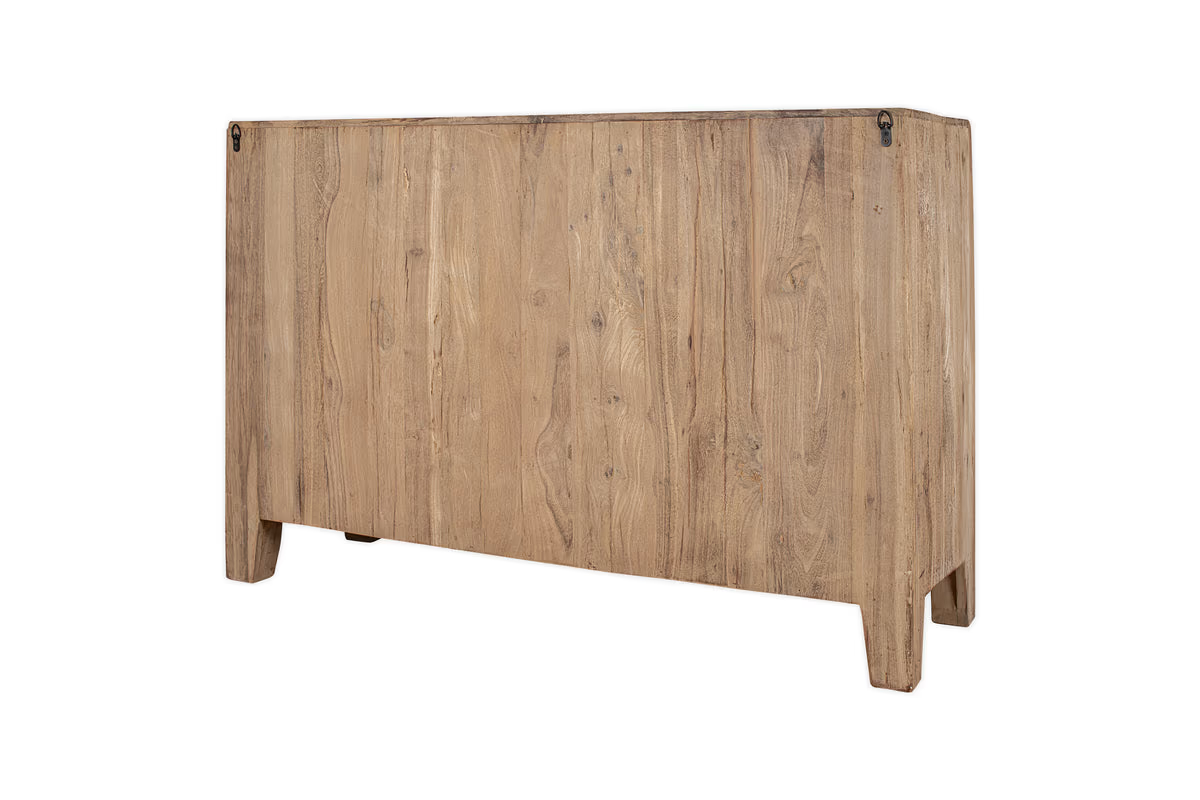 Nkuku - Iya Reclaimed Wood Chest of Drawers - Natural - Large