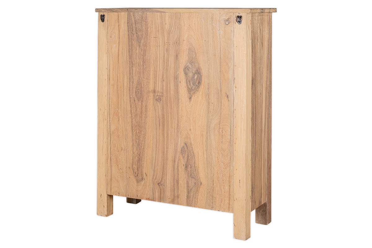 Nkuku - Shanthi Reclaimed Wood Wine Rack - Natural