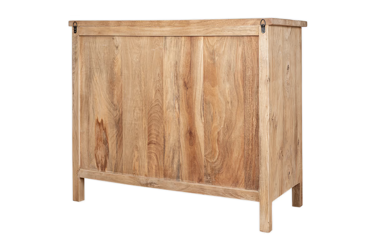 Nkuku - Vivan Grooved Chest of Drawers - Natural