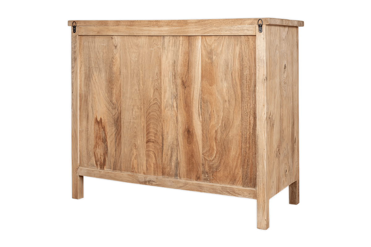 Nkuku - Vivan Grooved Chest of Drawers - Natural