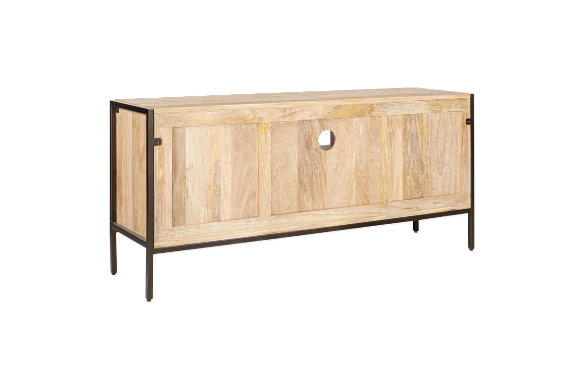 Nkuku - Dasai Mango Wood Media Unit