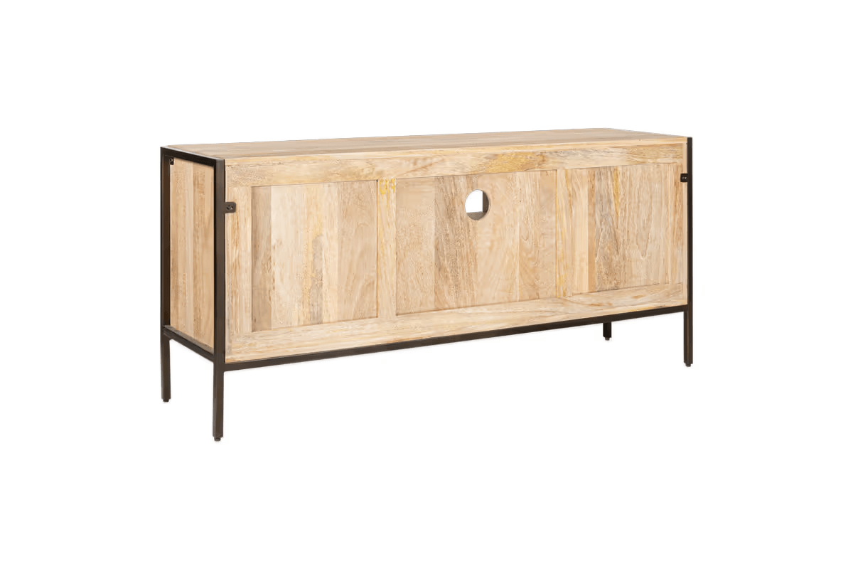 Nkuku - Dasai Mango Wood Media Unit