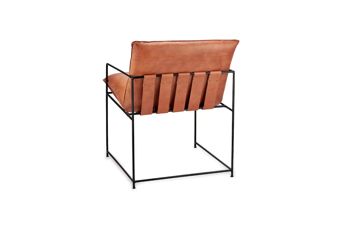 Nkuku - Durium Leather Lounger - Aged Tan