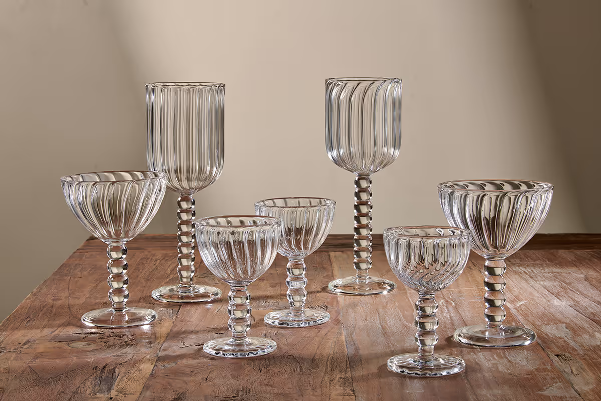 Nkuku - Santosa Sherry Glass - Clear (Set of 2)