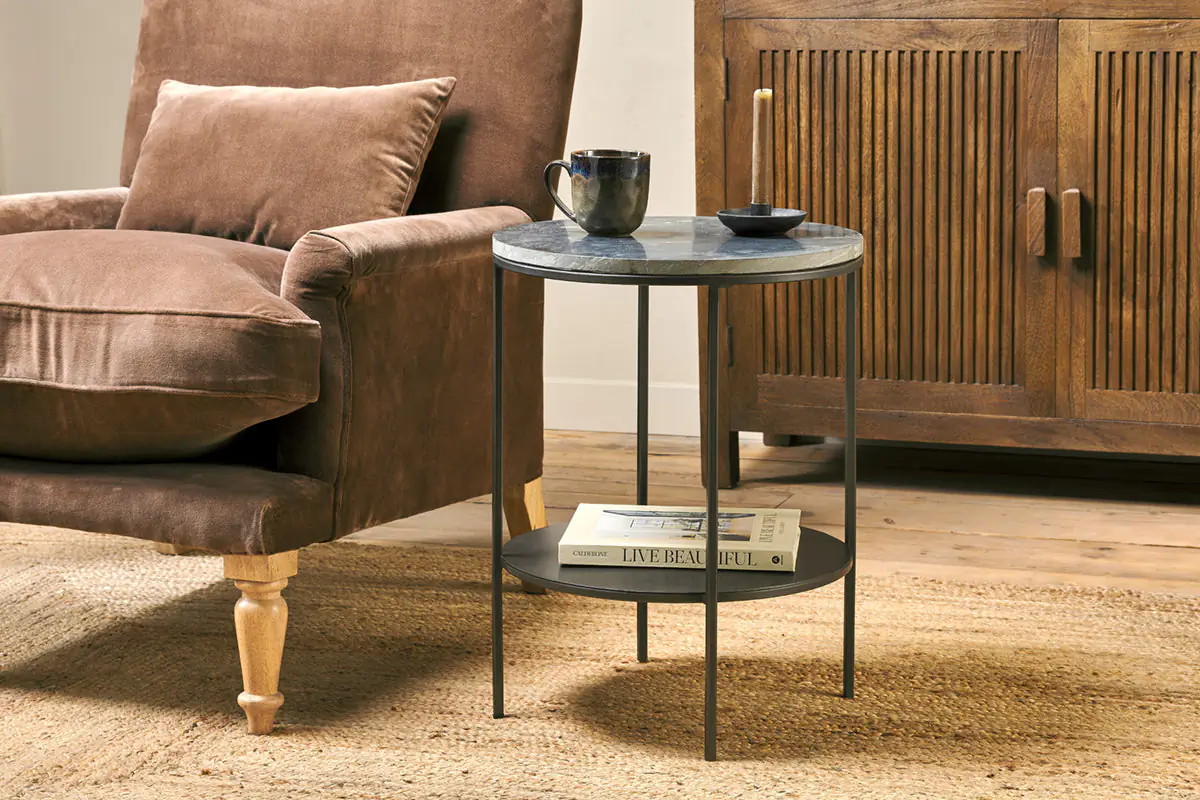 Nkuku - Karoko Marble Side Table