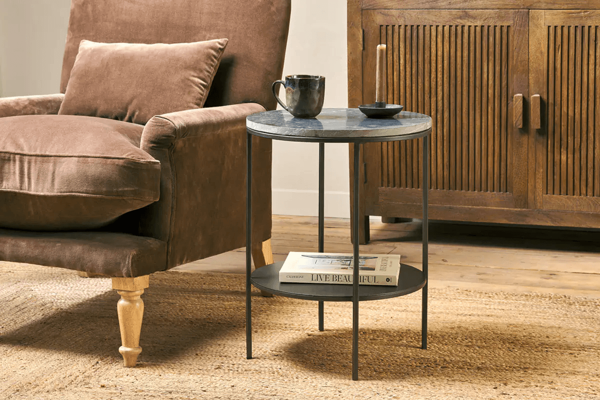 Nkuku - Karoko Marble Side Table
