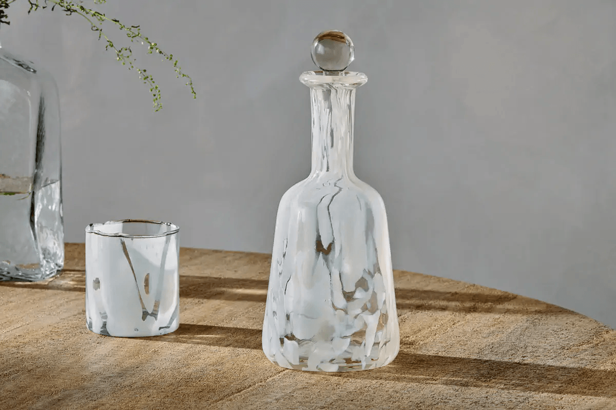 Nkuku - Lohara Decanter - White