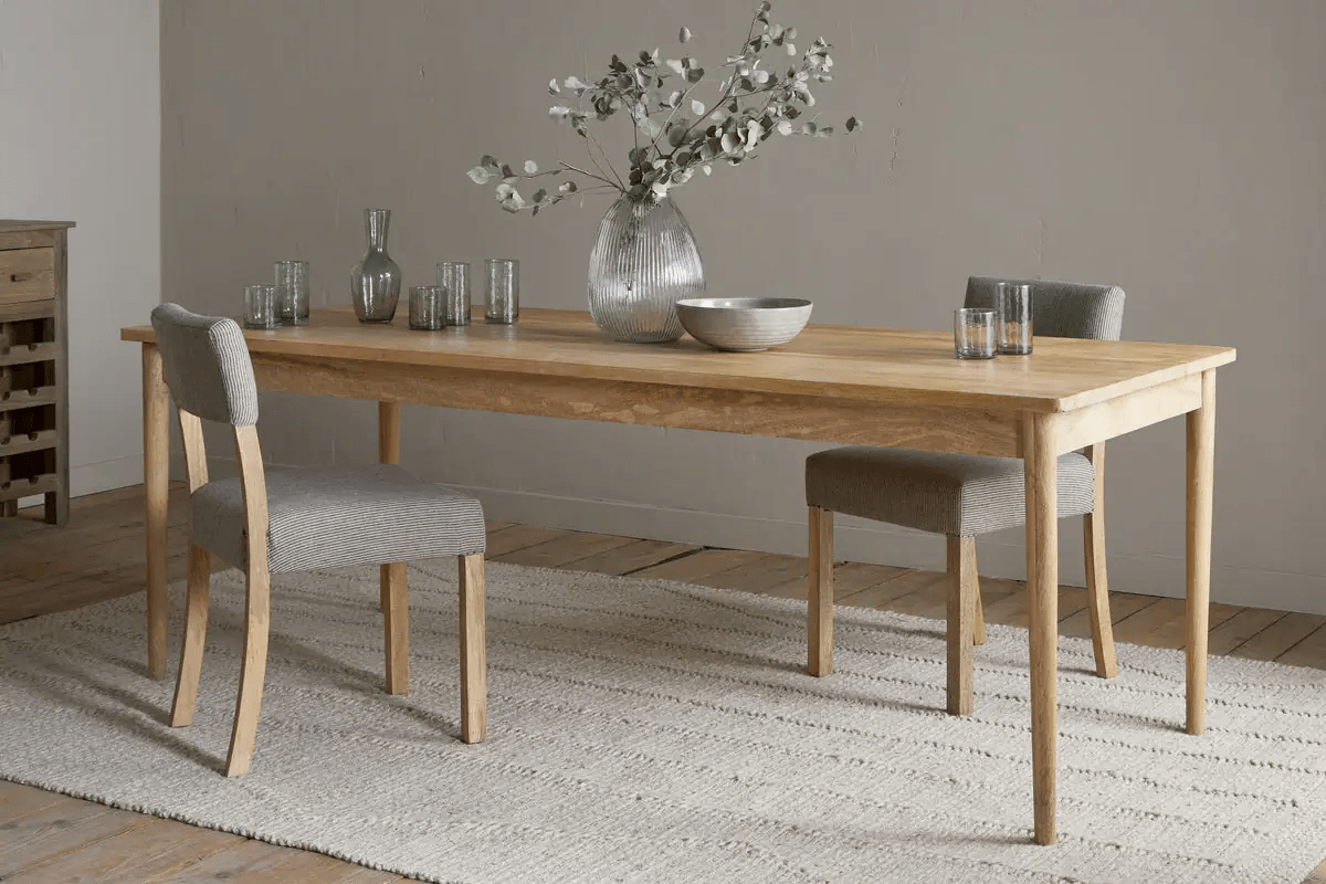 Nkuku - Anbu Mango Dining Table - Natural - Small
