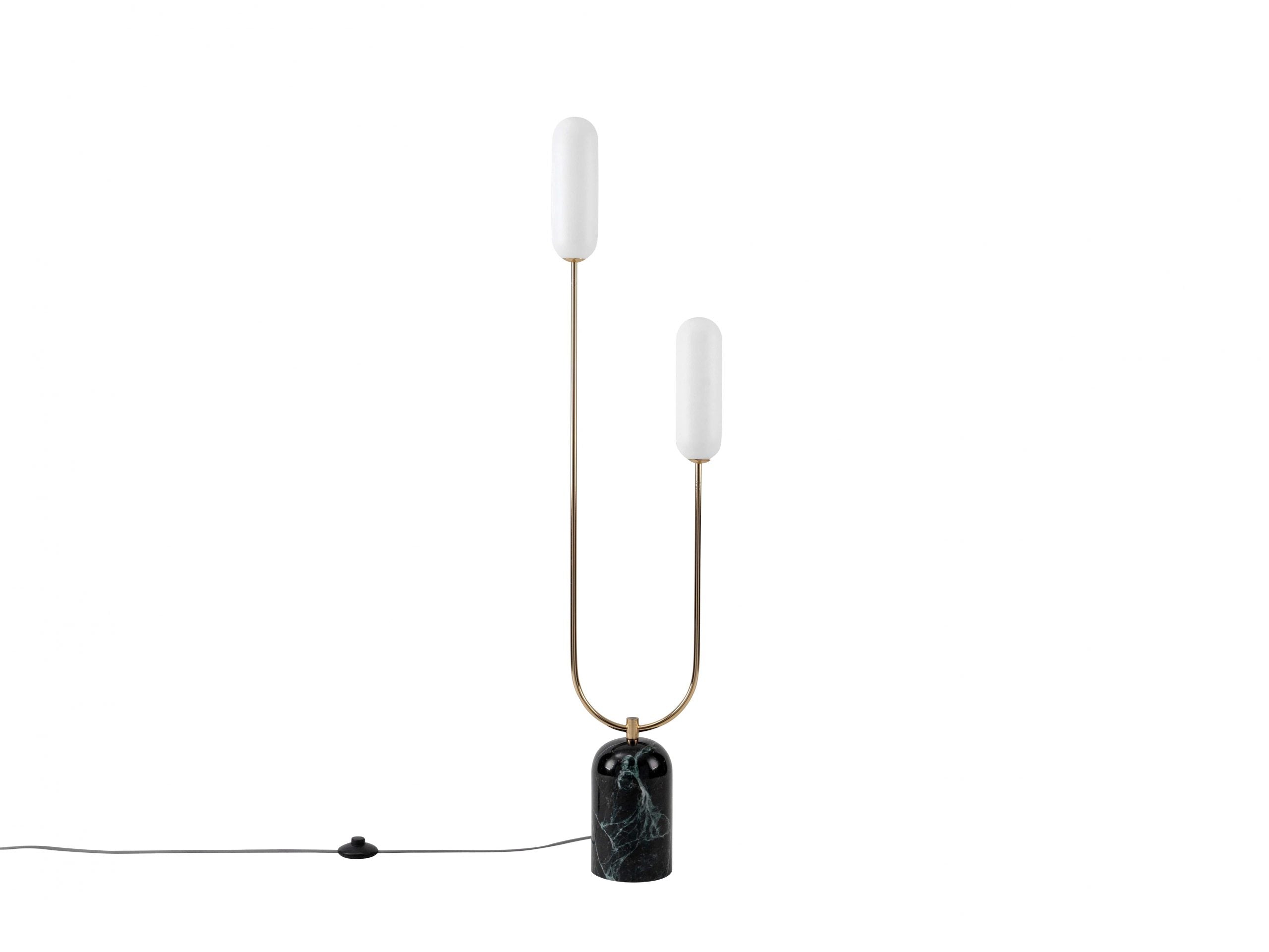 0014 Curve Floor Lamp Brass-min