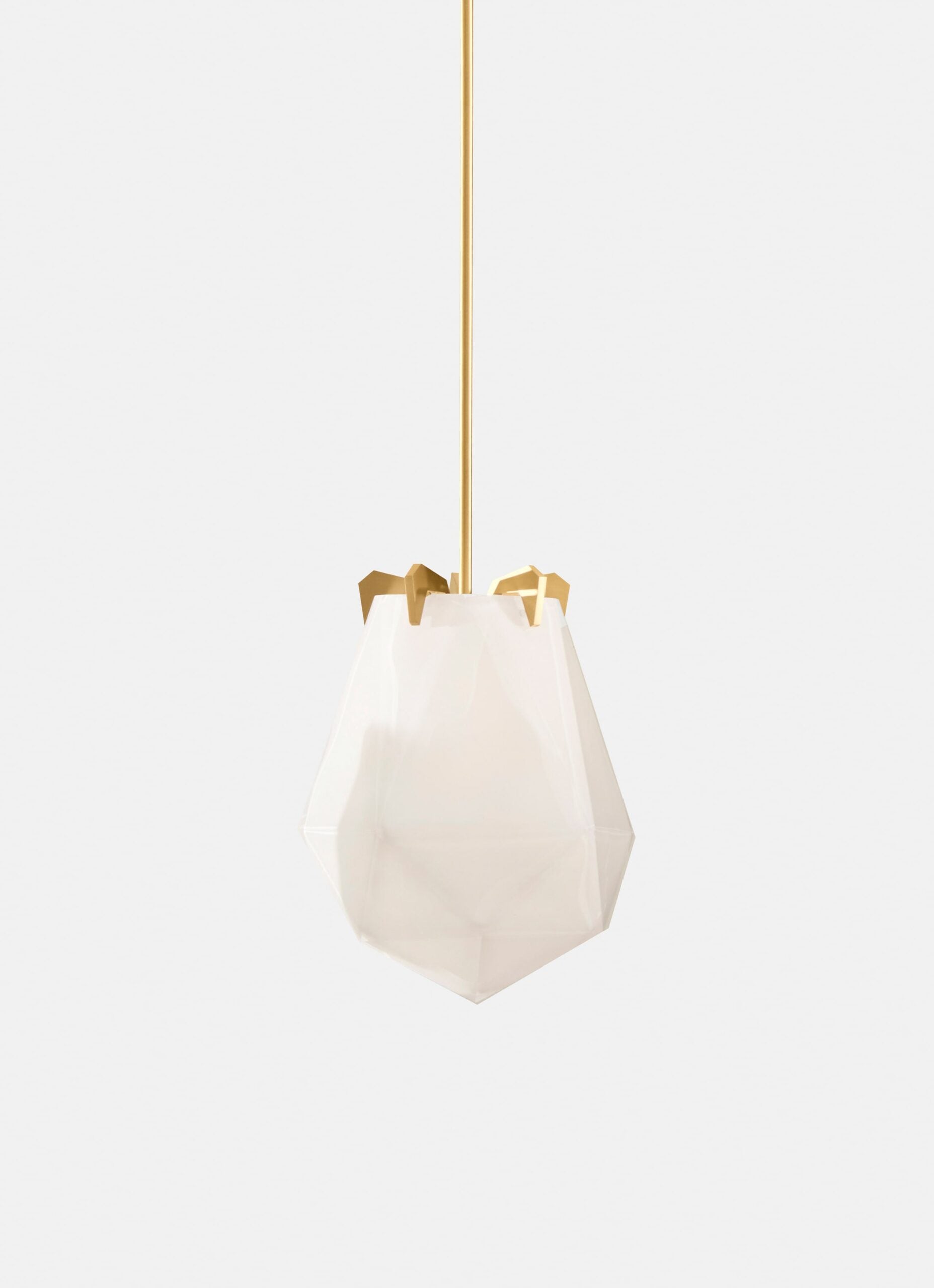 BRIOLETTE LARGE PENDANT-ALABASTER WHITE GLASS-SATIN BRASS FINISH-GABRIEL SCOTT-min