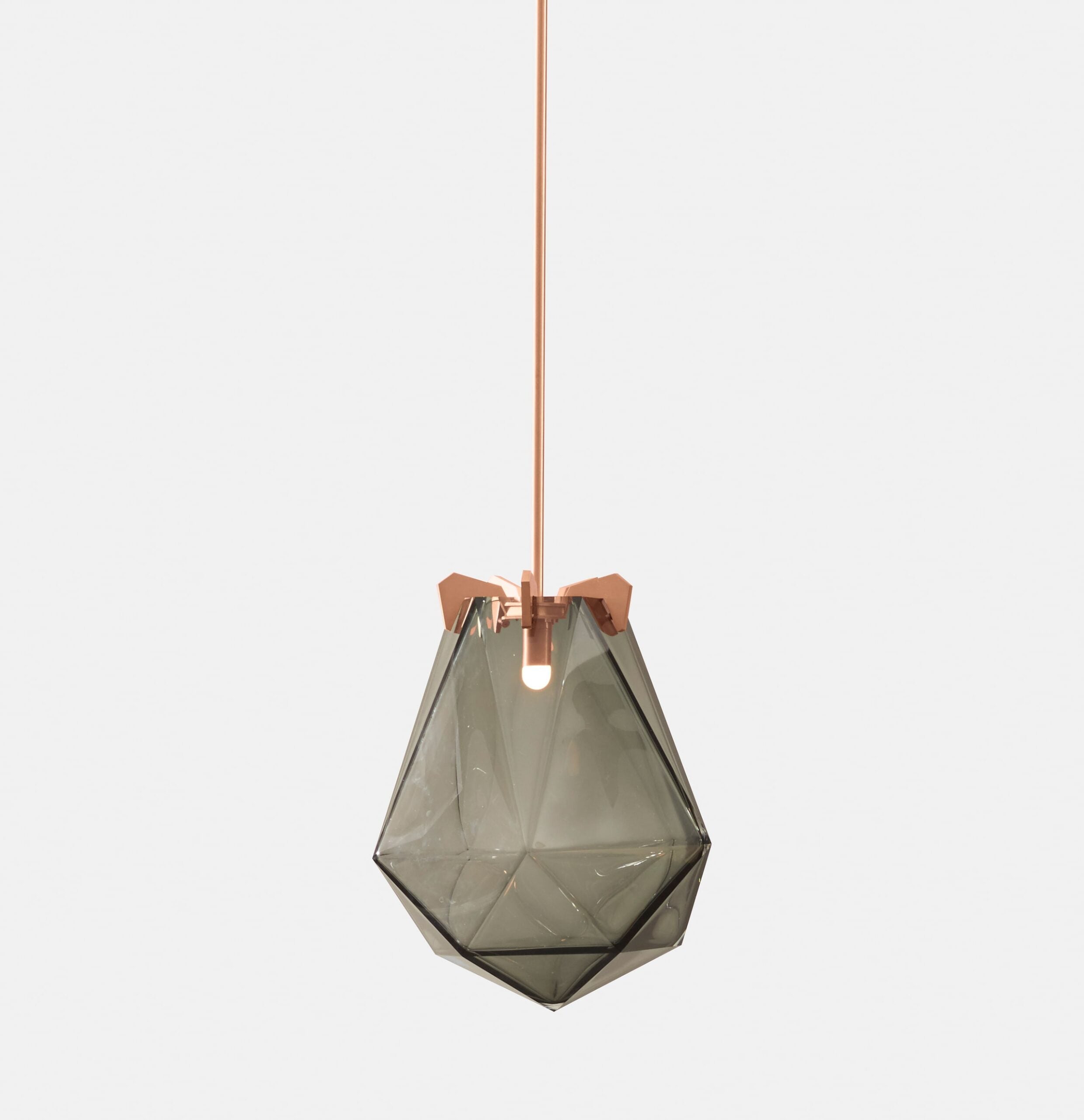 BRIOLETTE LARGE PENDANT-SMOKED GRAY GLASS-SATIN COPPPER FINISH-GABRIEL SCOTT-min