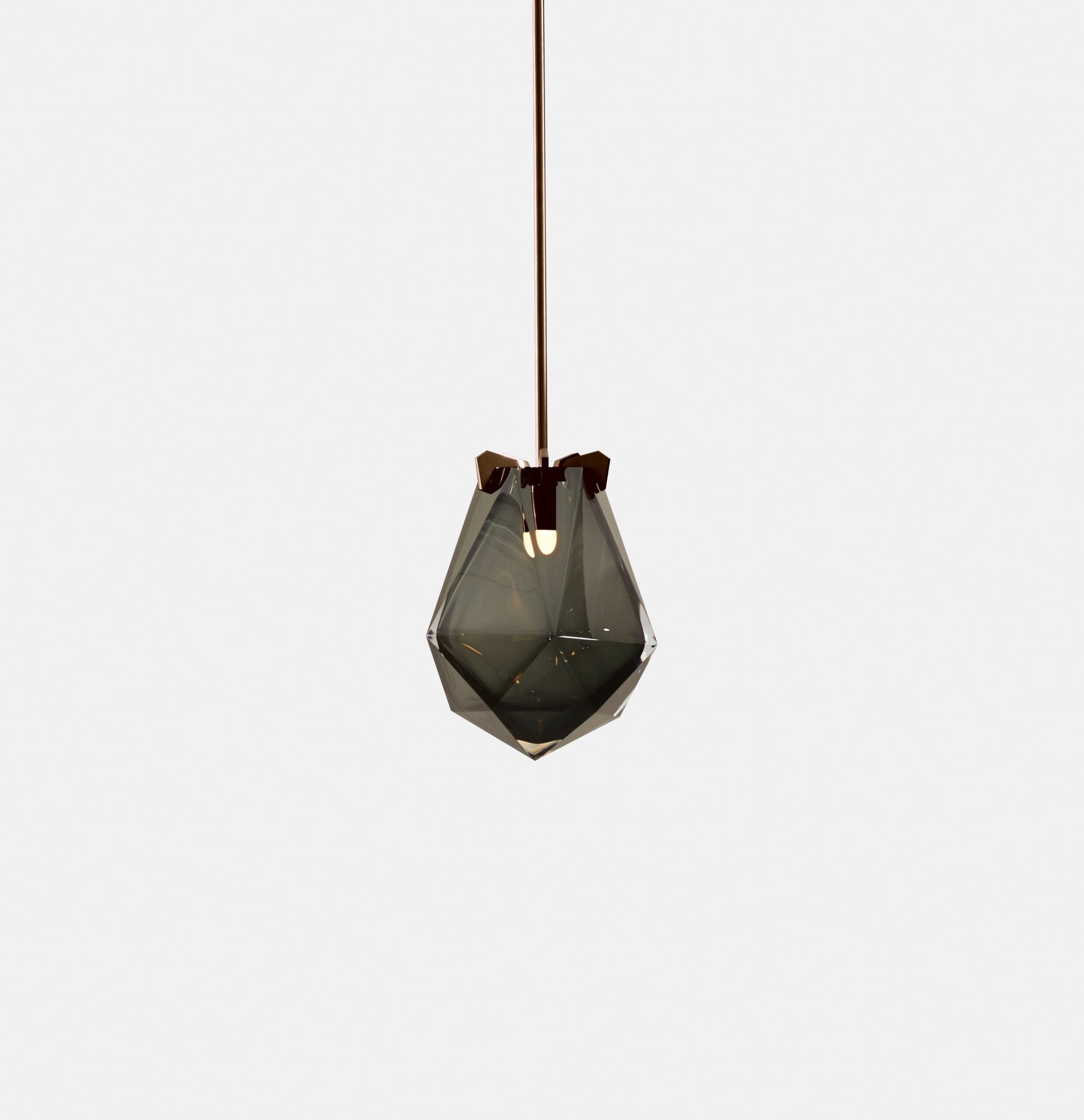 BRIOLETTE SMALL PENDANT-SMOKED GRAY GLASS-SATIN BRONZE FINISH-GABRIEL SCOTT-min