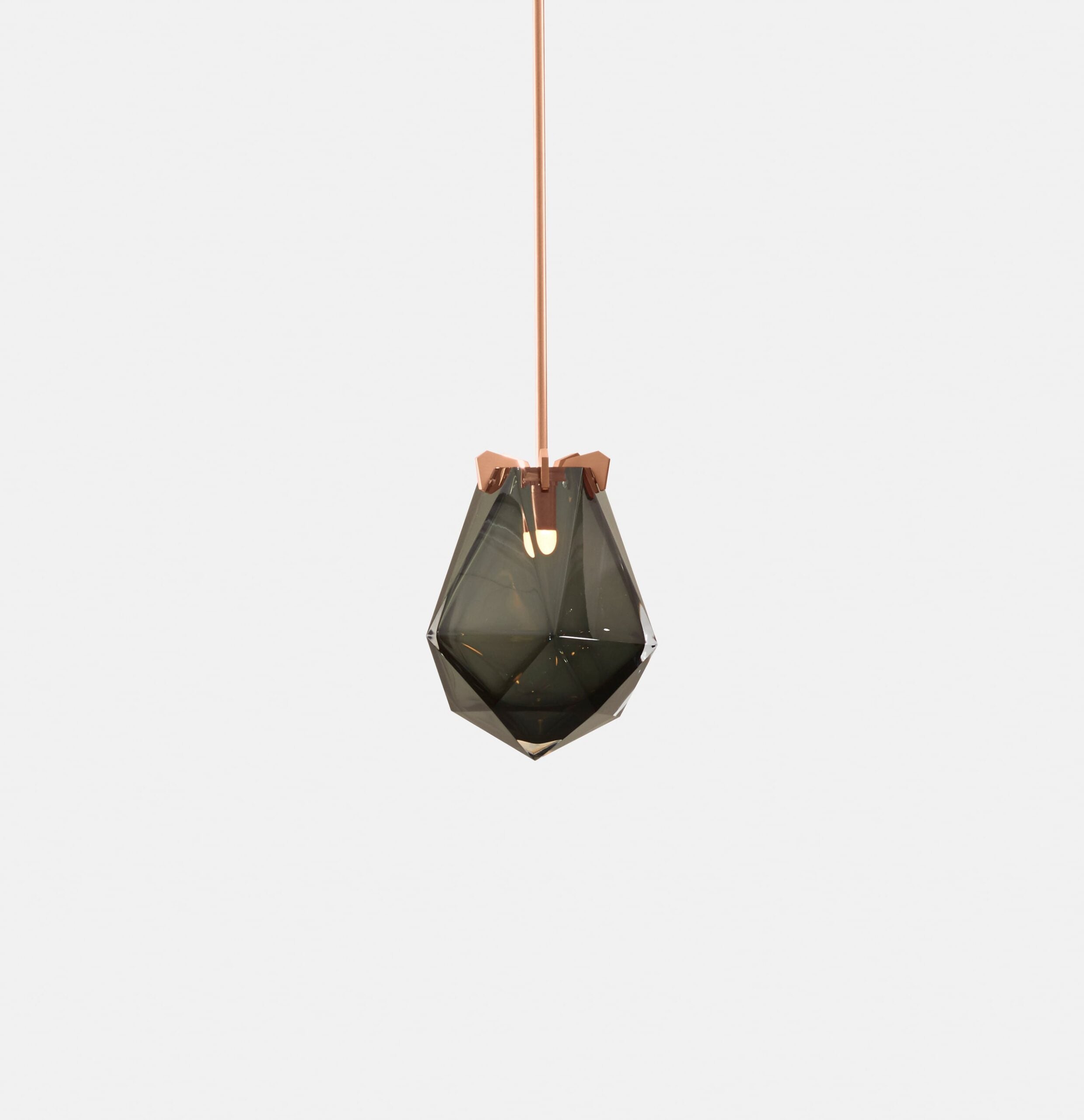 BRIOLETTE SMALL PENDANT-SMOKED GRAY GLASS-SATIN COPPER FINISH-GABRIEL SCOTT-min