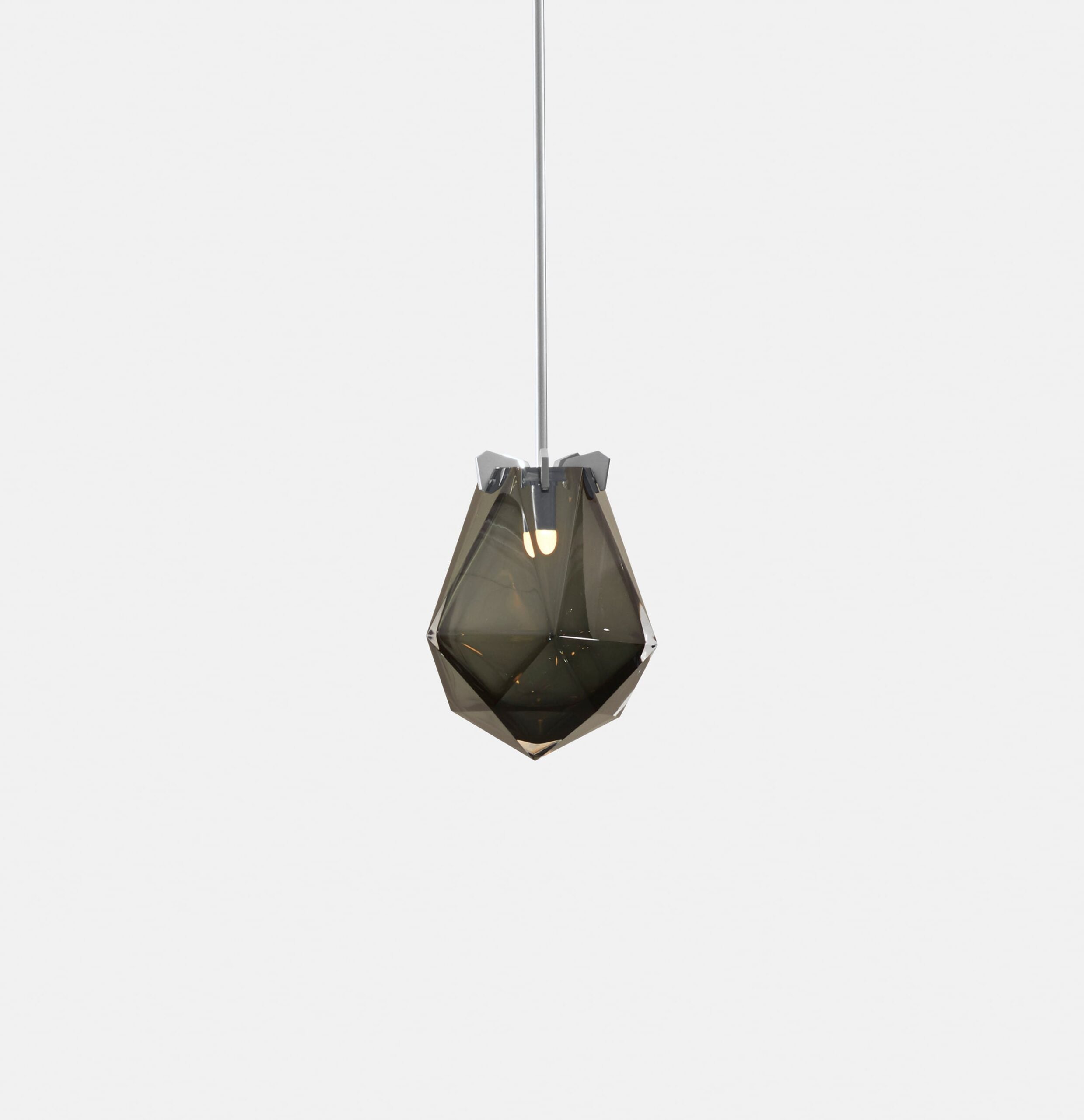 BRIOLETTE SMALL PENDANT-SMOKED GRAY GLASS-SATIN NICKEL FINISH-GABRIEL SCOTT-min