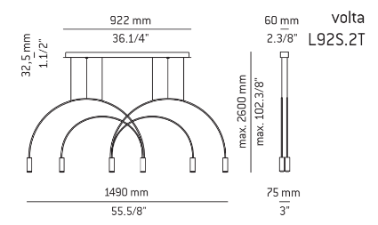 Dimensions L92S.2T