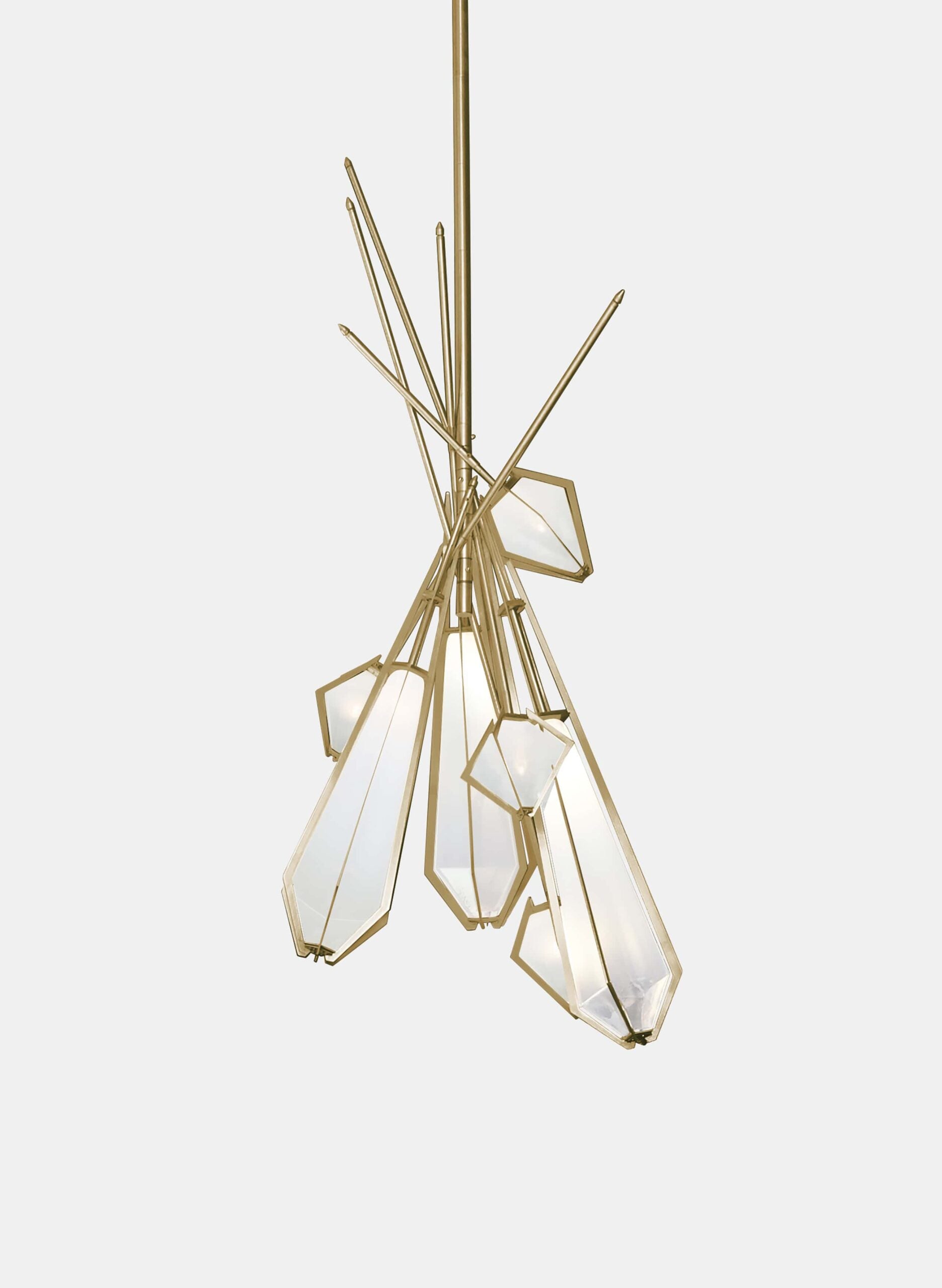 HARLOW DRIED FLOWER CHANDELIER-ALABASTER WHITE GLASS-SATIN BRASS FINISH-GABRIEL SCOTT-min