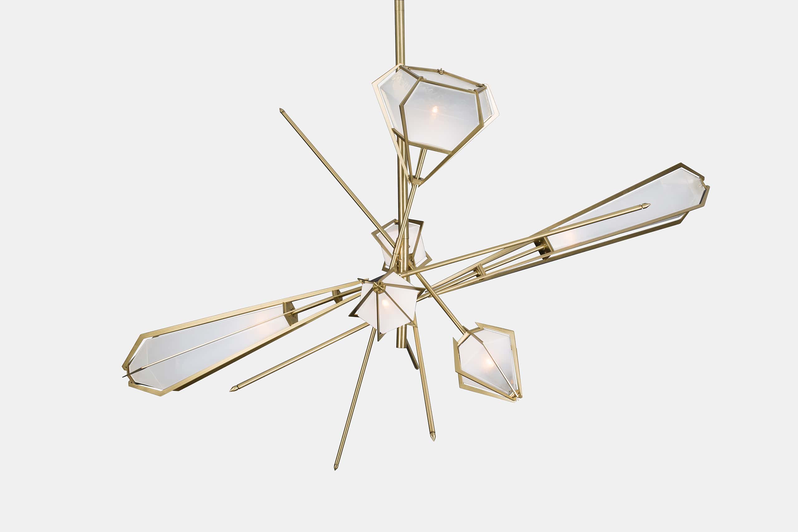 HARLOW LARGE CHANDELIER-ALABASTER WHITE GLASS-SATIN BRASS FINISH-GABRIEL SCOTT-min
